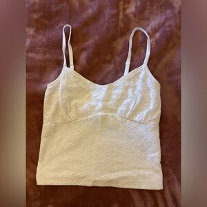 Floral Crop Tank Top